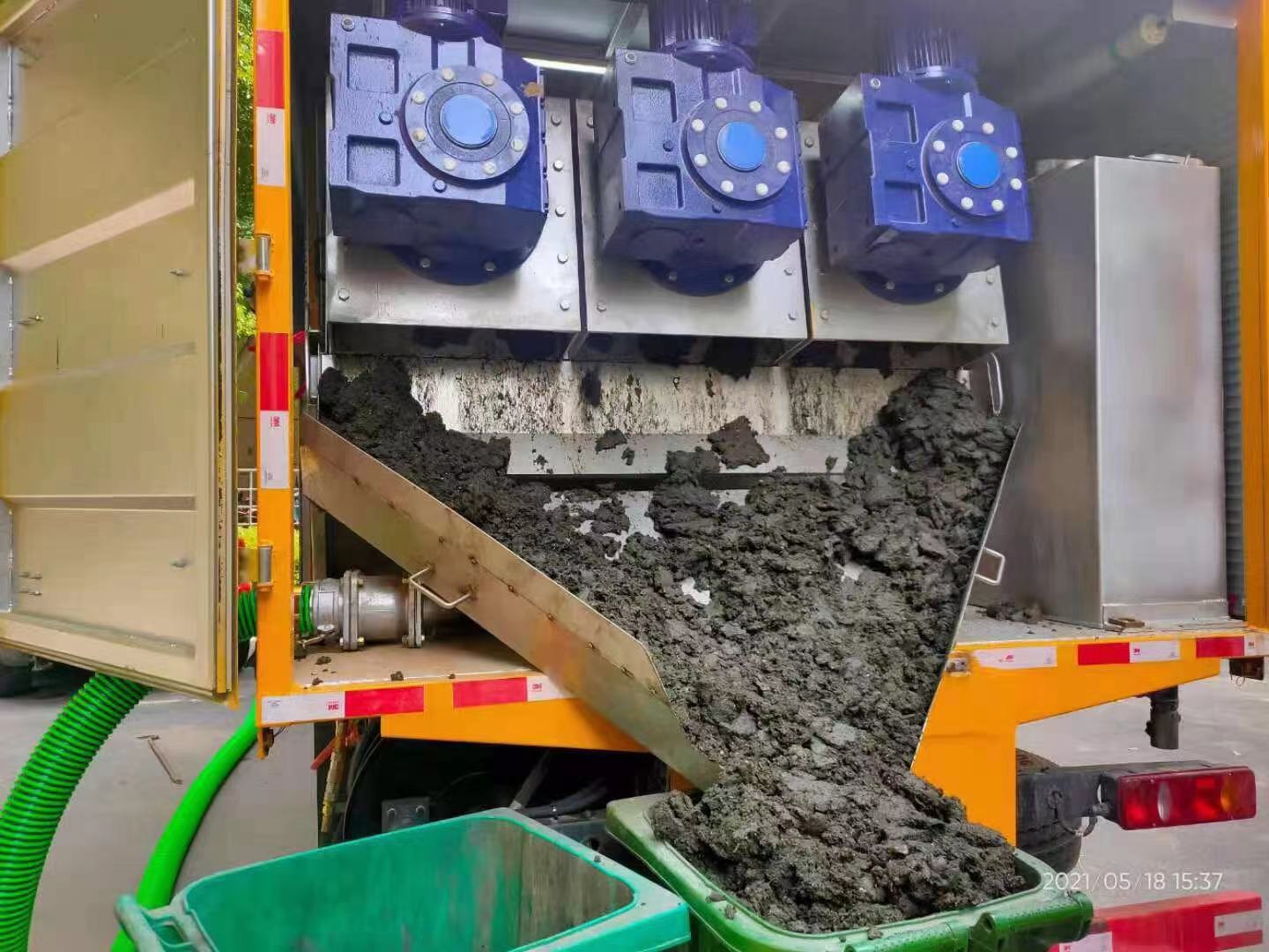 冠县化粪池清掏城市维护站-泥浆净化干湿分离处理